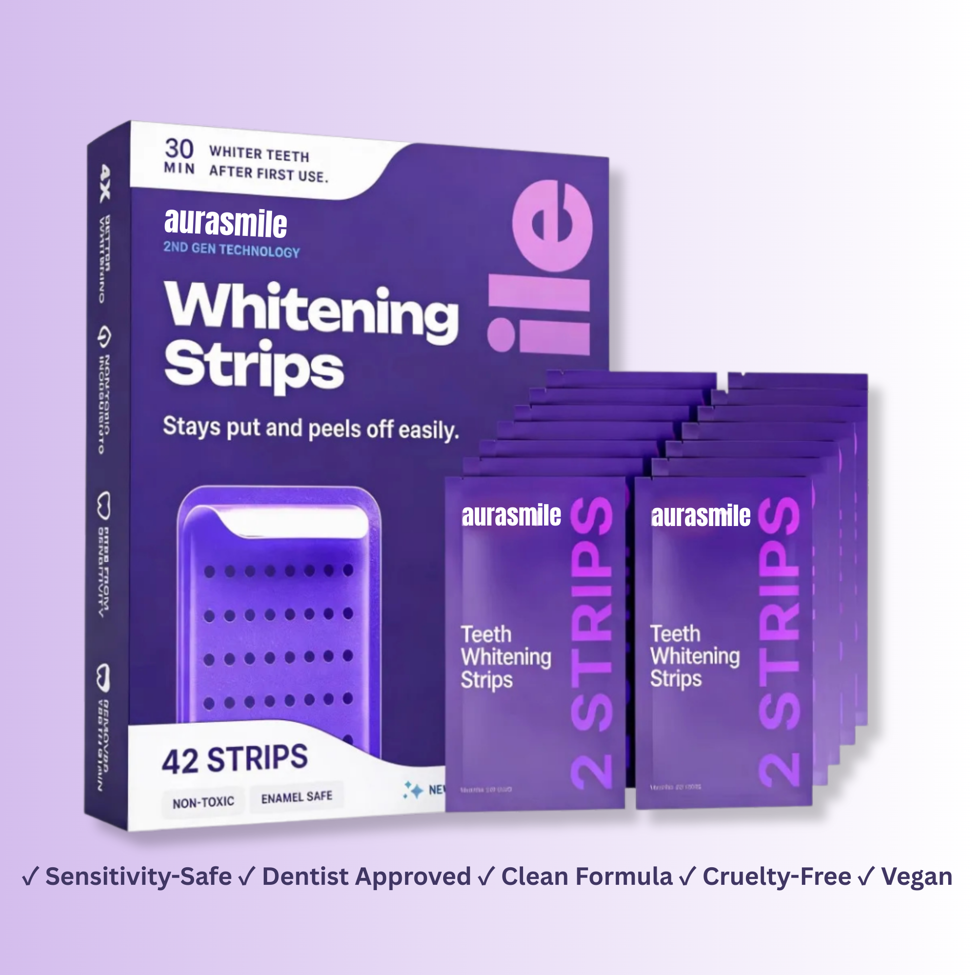30-Minute Teeth Whitening Strips